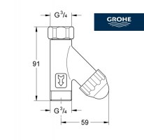 MEDIDAS FILTRO INCLINADO EGGEMANN GROHE